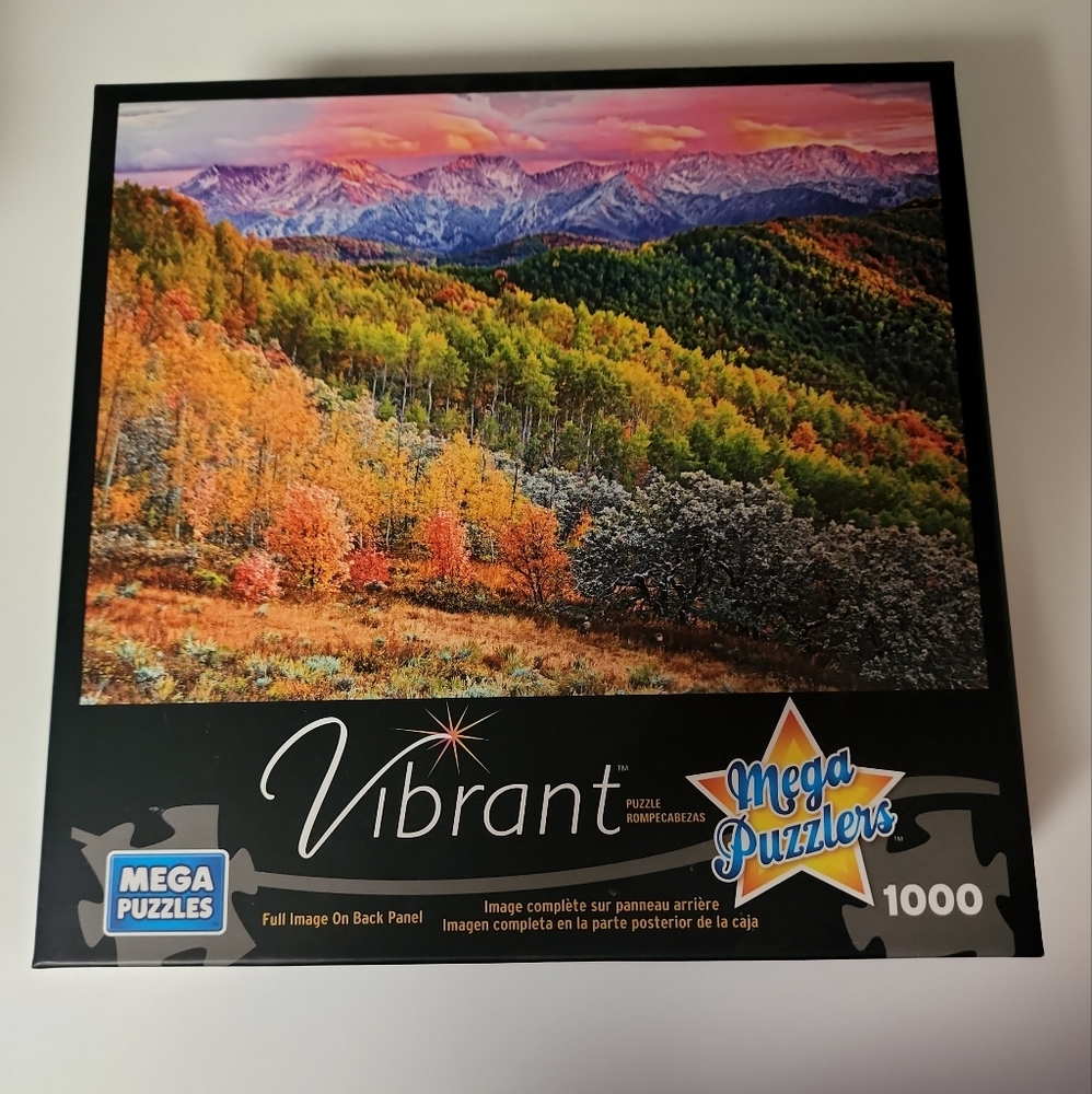 Nature Scene Vibrant 1000 piece puzzle